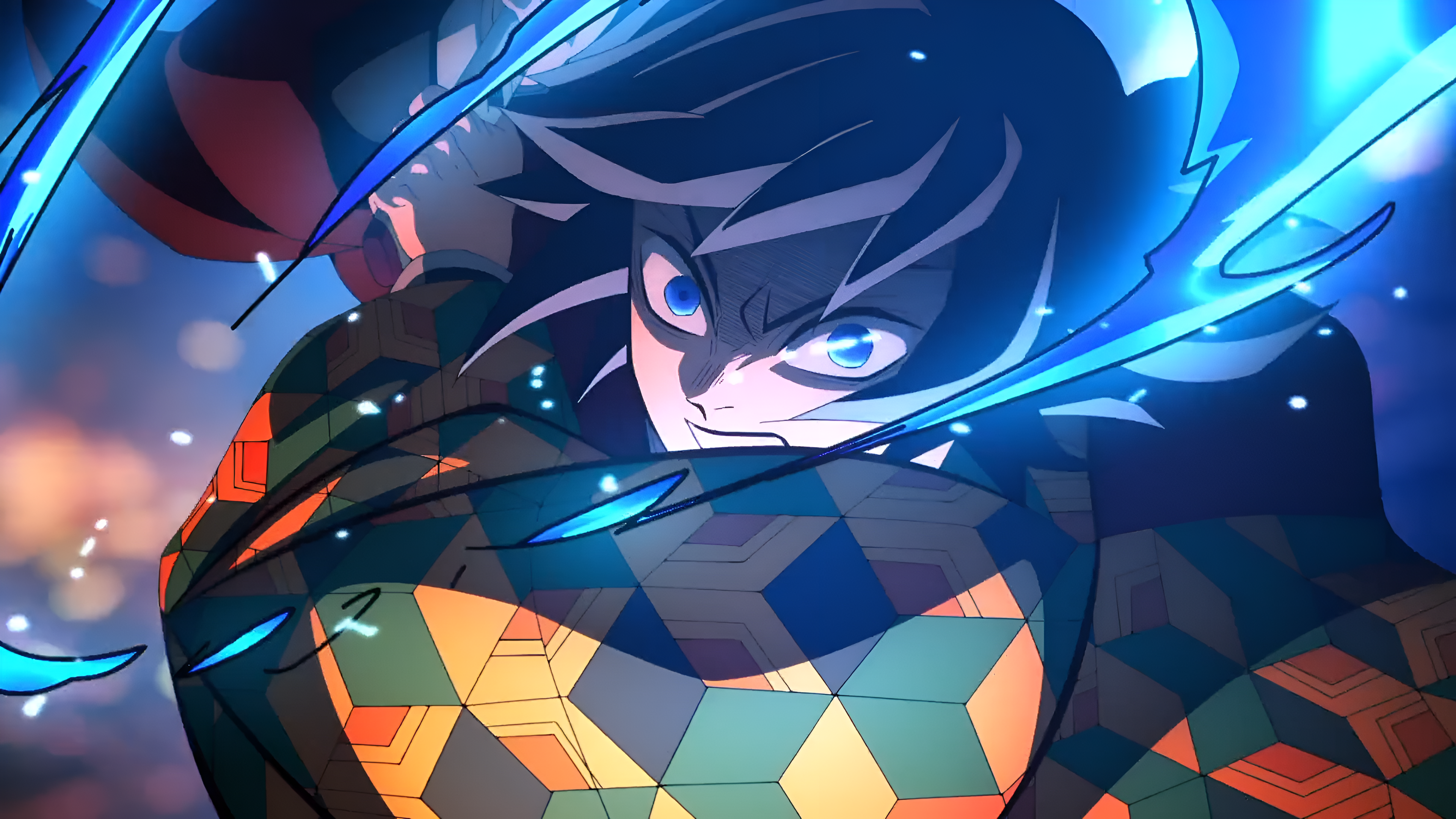 Download Anime Demon Slayer: Kimetsu No Yaiba Giyuu Tomioka 4k Ultra HD Wallpaper