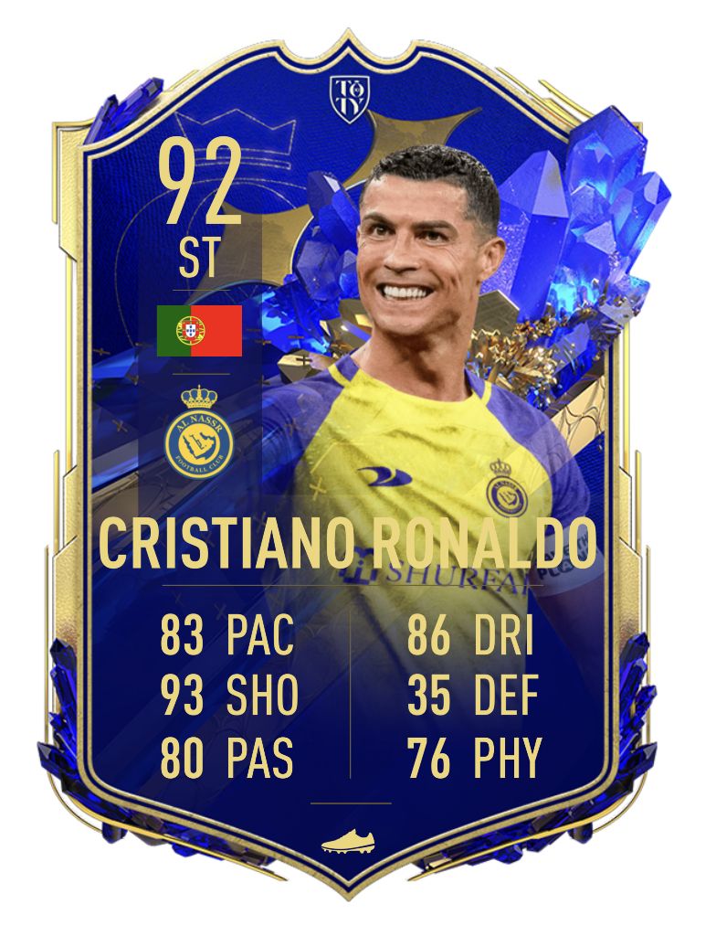 all ronaldo cards