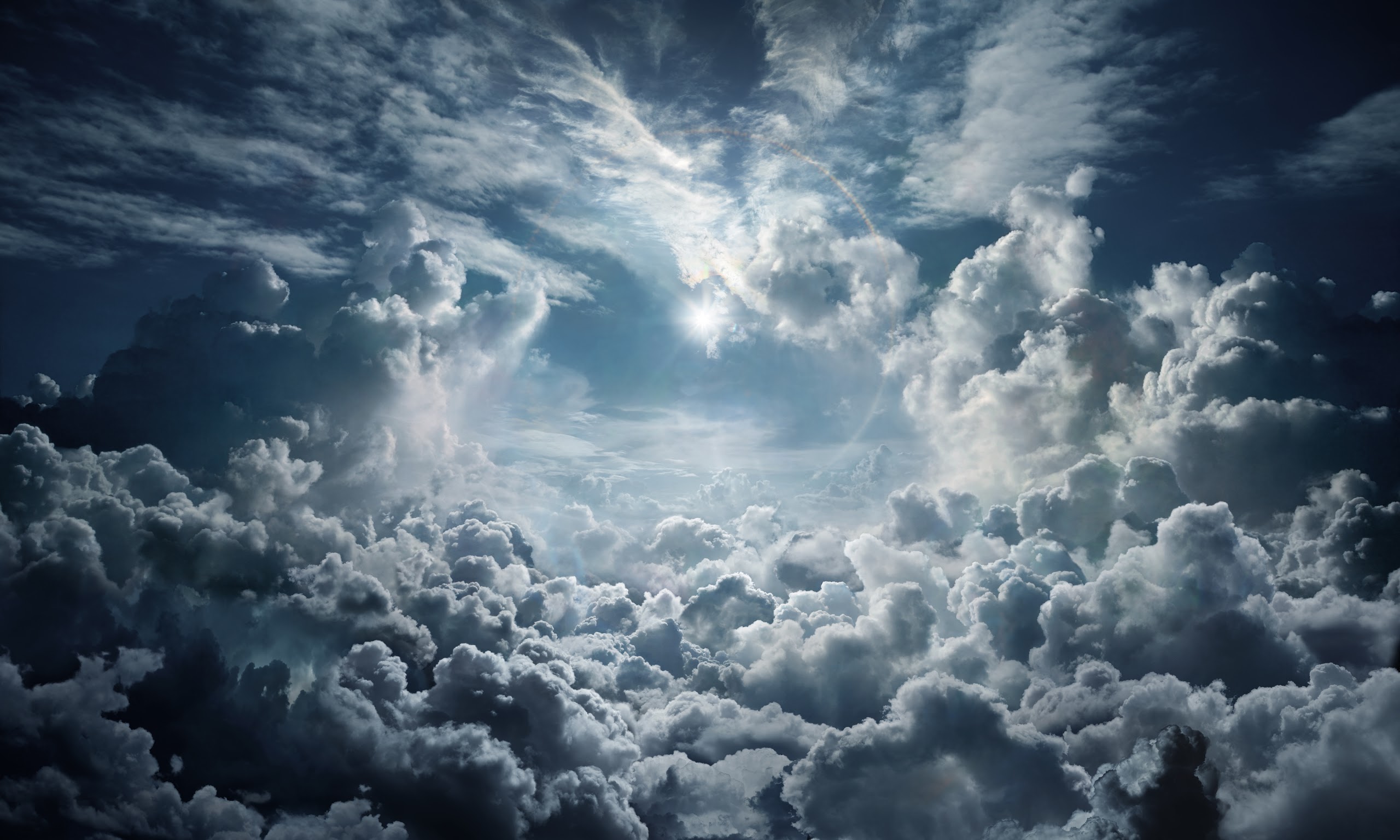 Heavenly Clouds HD Wallpaper