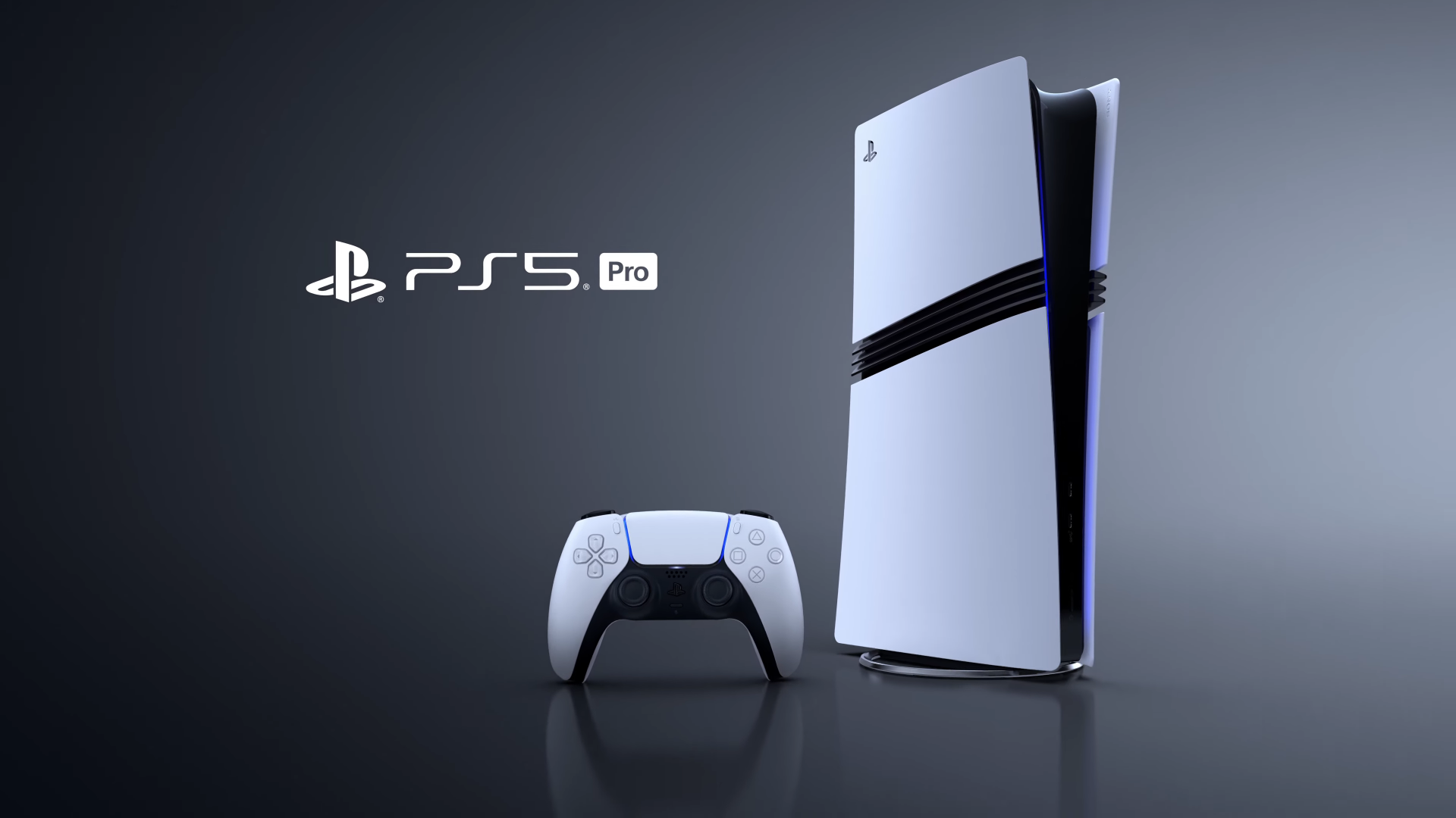 PlayStation 5 Pro Wallpaper 4K, Official, Sony PS5