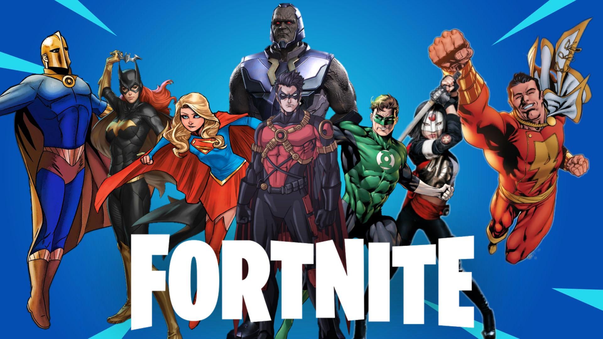 Fortnite x DC season chapter 6 season 4 Battle pass concept