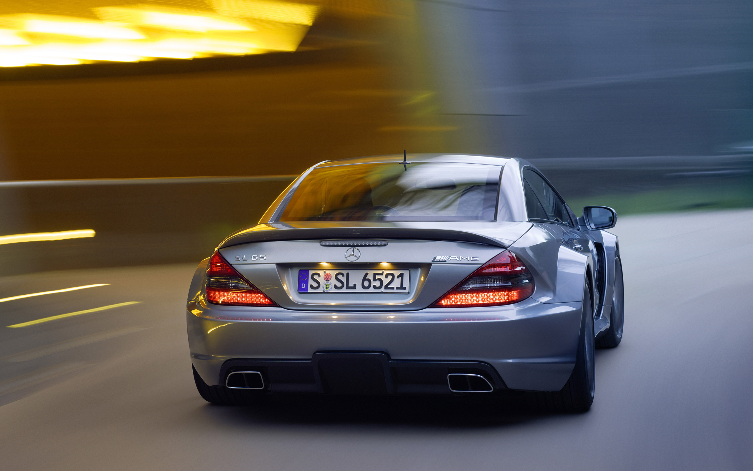 Mercedes Benz SL 65 AMG Black Wallpaper