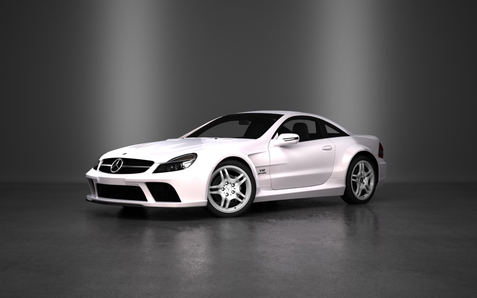 Download Mercedes Vehicle Mercedes Benz SL65 AMG Wallpaper