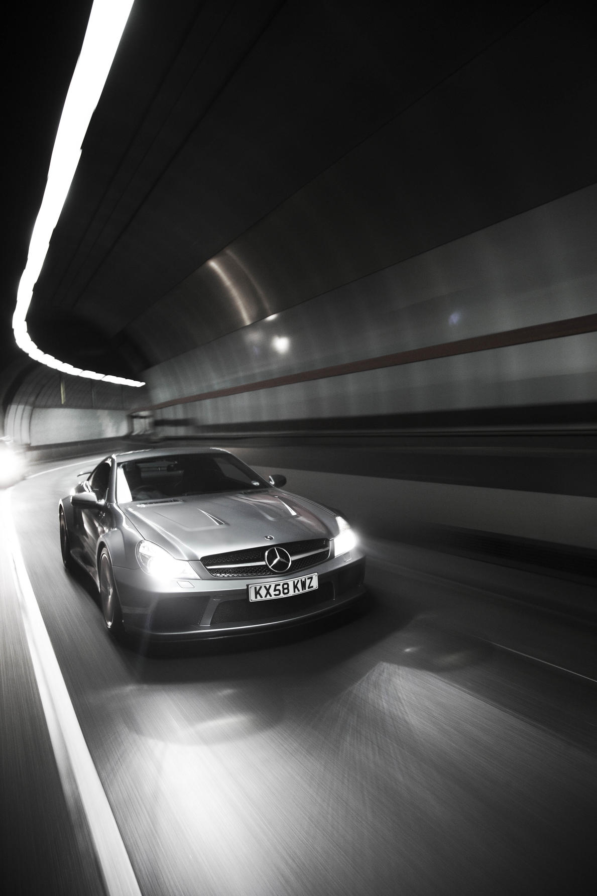 From the archives: the Mercedes SL65 AMG Black Series in London