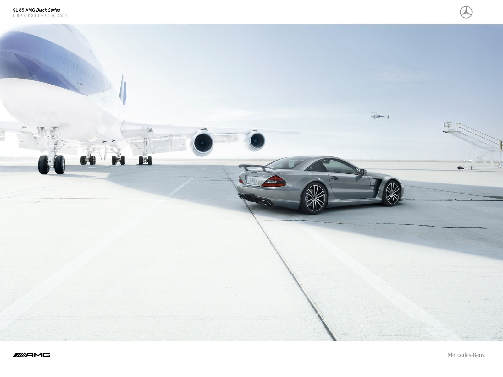 Time to change your desktop: new SL65 AMG Black Series wallpaper
