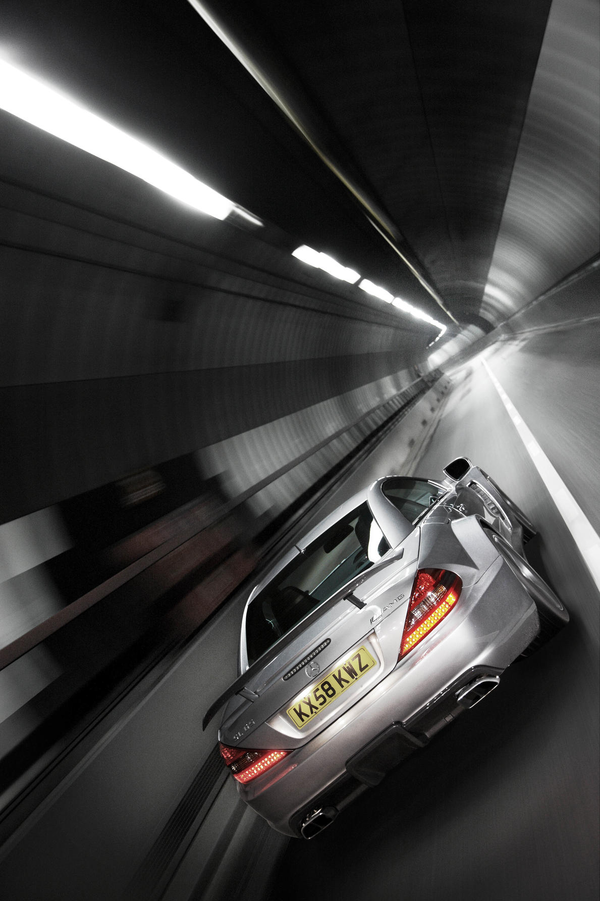 From the archives: the Mercedes SL65 AMG Black Series in London