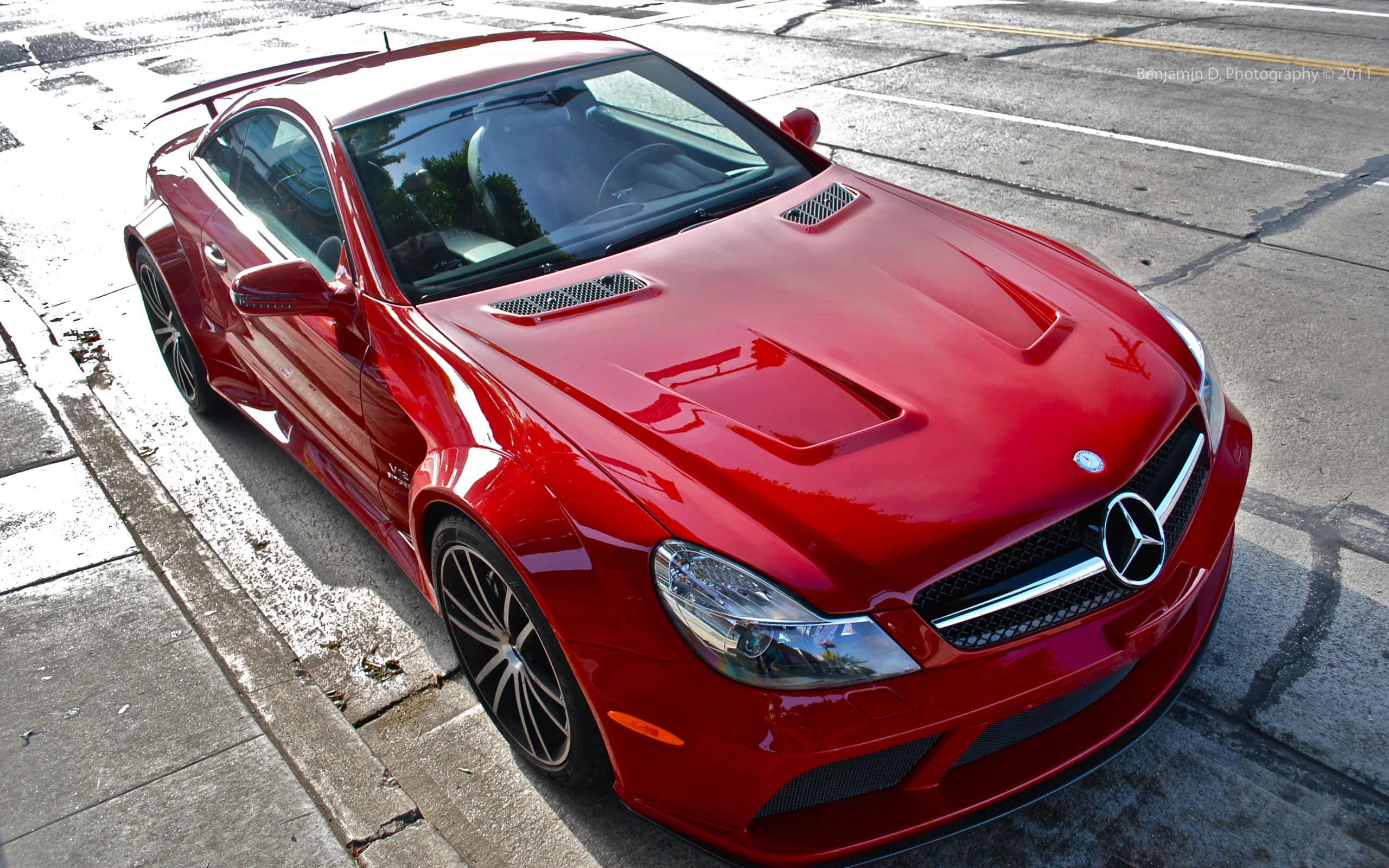 Download Vehicle Mercedes Benz SL65 HD Wallpaper By Benjamin D.Photography
