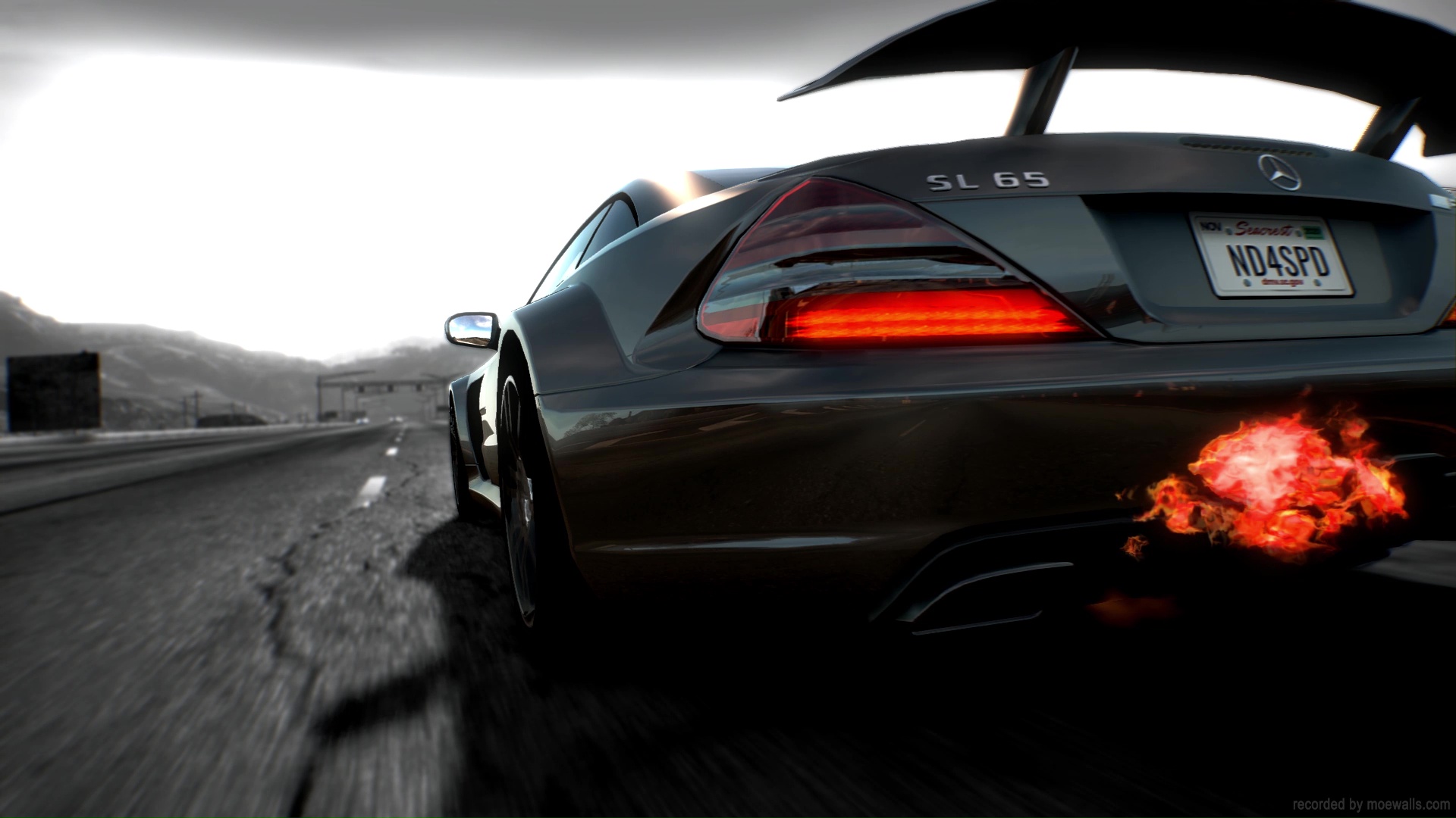 Mercedes Benz SL65 AMG Black Series Live Wallpaper