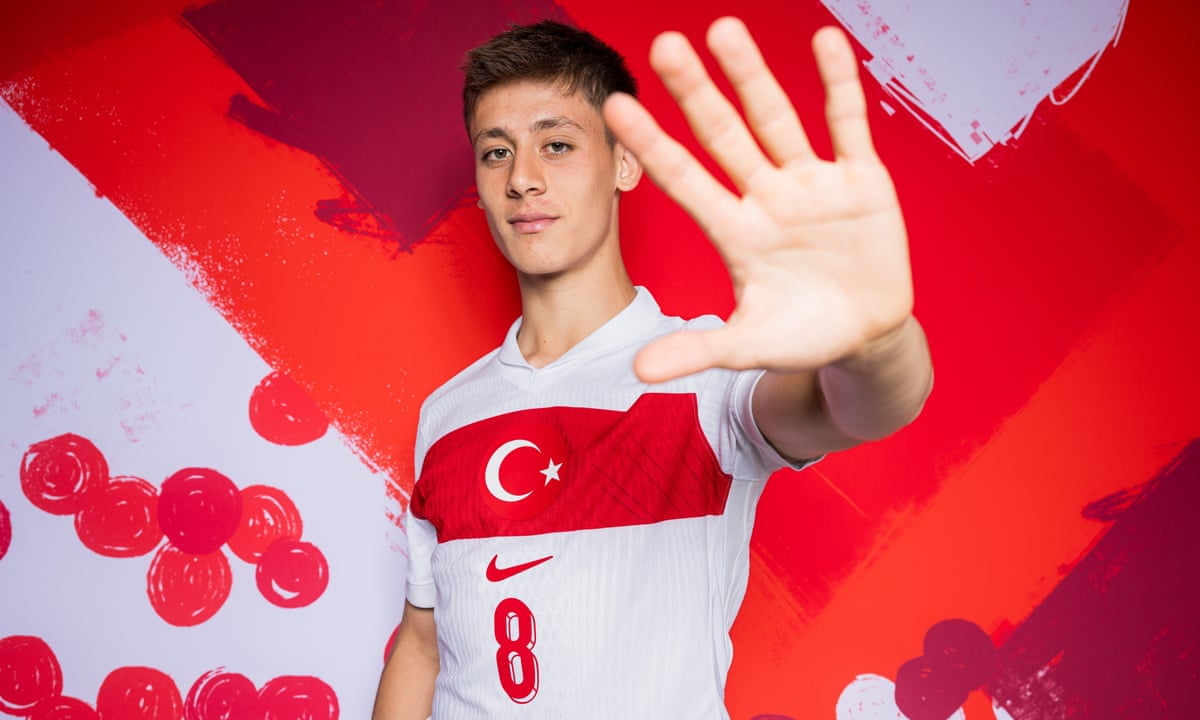 The ball is in love with him': teenage Arda Guler ready to star for Turkey