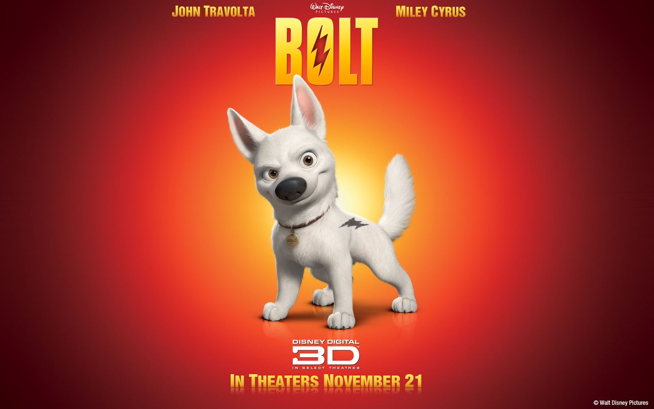 Bolt Wallpaper Number 1 (1280 x 800 Pixels)