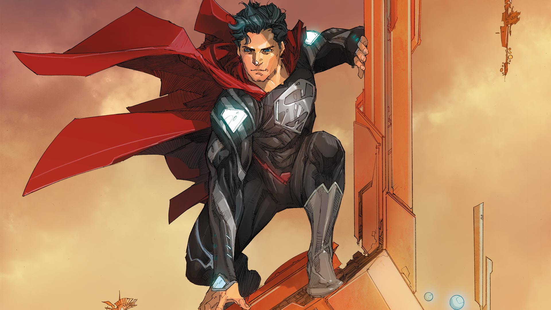 Darkening Skies: Explaining Superman's Black Suit