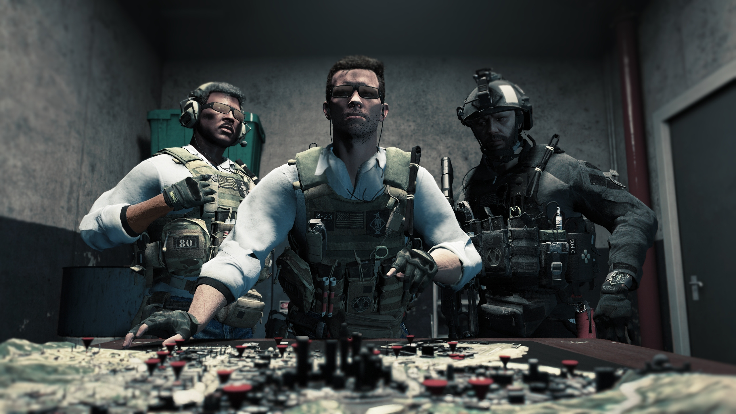 MWII Graves 2 In 1 Kit Pack For MP Male