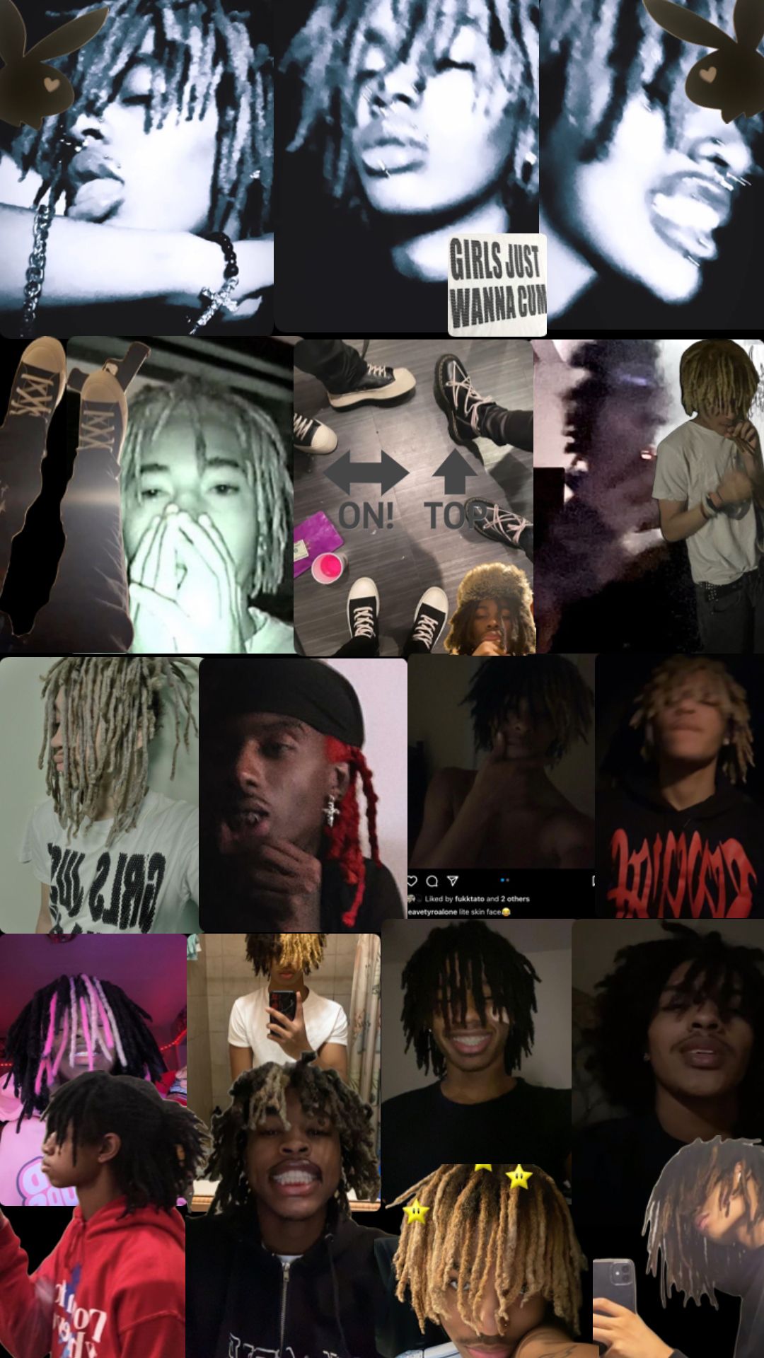 Nonchalant dread heads ideas. cute dreads, light skin men, dark skin men