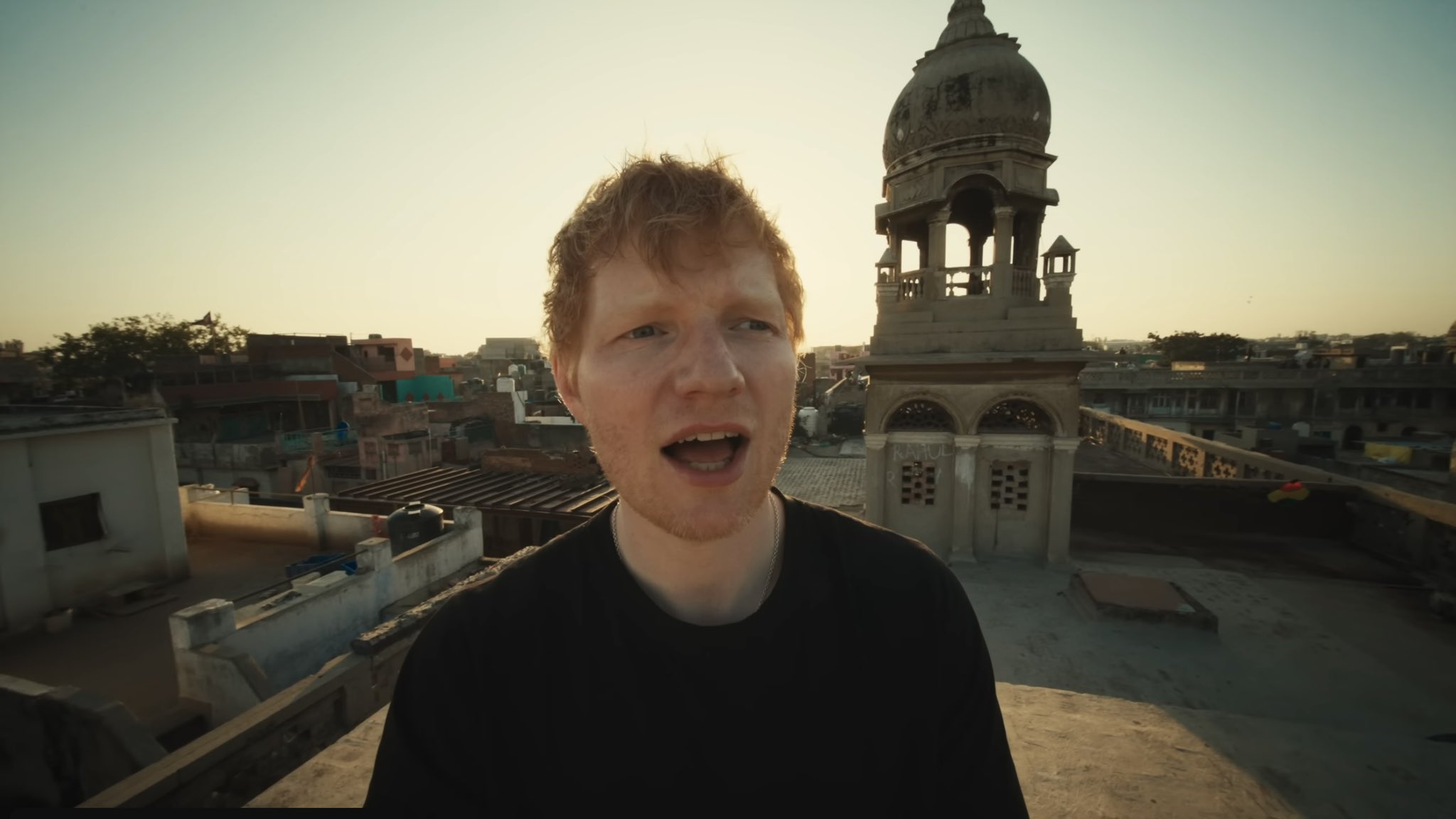 InMusic Sheeran has released the music video for his new single “ Sapphire.”
