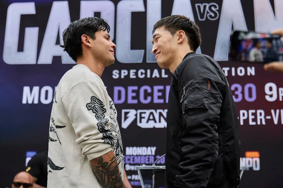 Photos: Ryan Garcia aims to knock out Rukiya Anpo, who labels him 'Fake King'