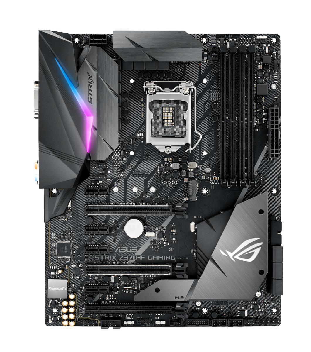 Asus ROG STRIX Z370 F GAMING ATX LGA1151 Motherboard (STRIX Z370 F GAMING)