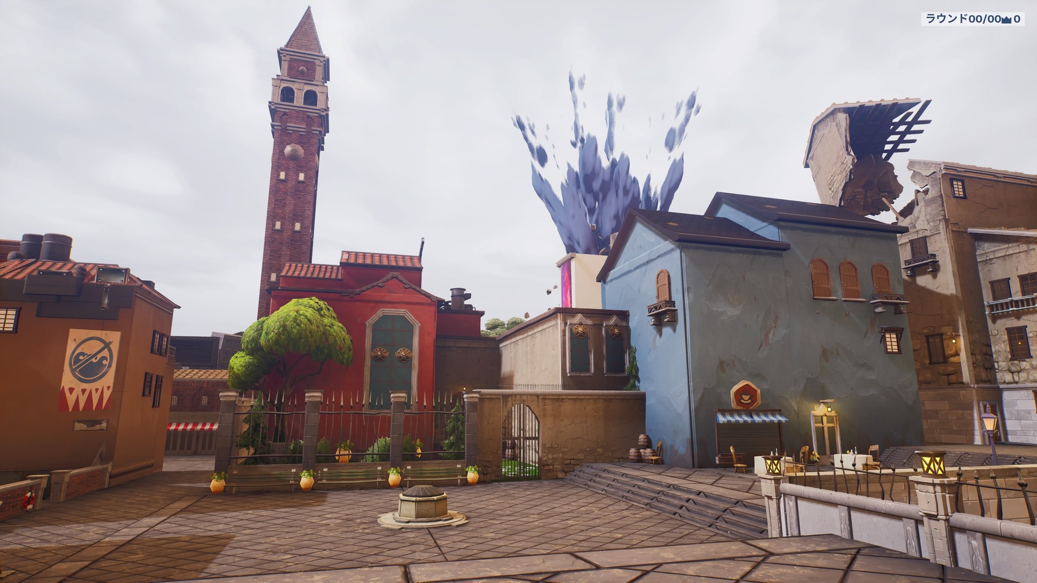 Fortnite player recreates Valorant's Ascent map in Creative mode