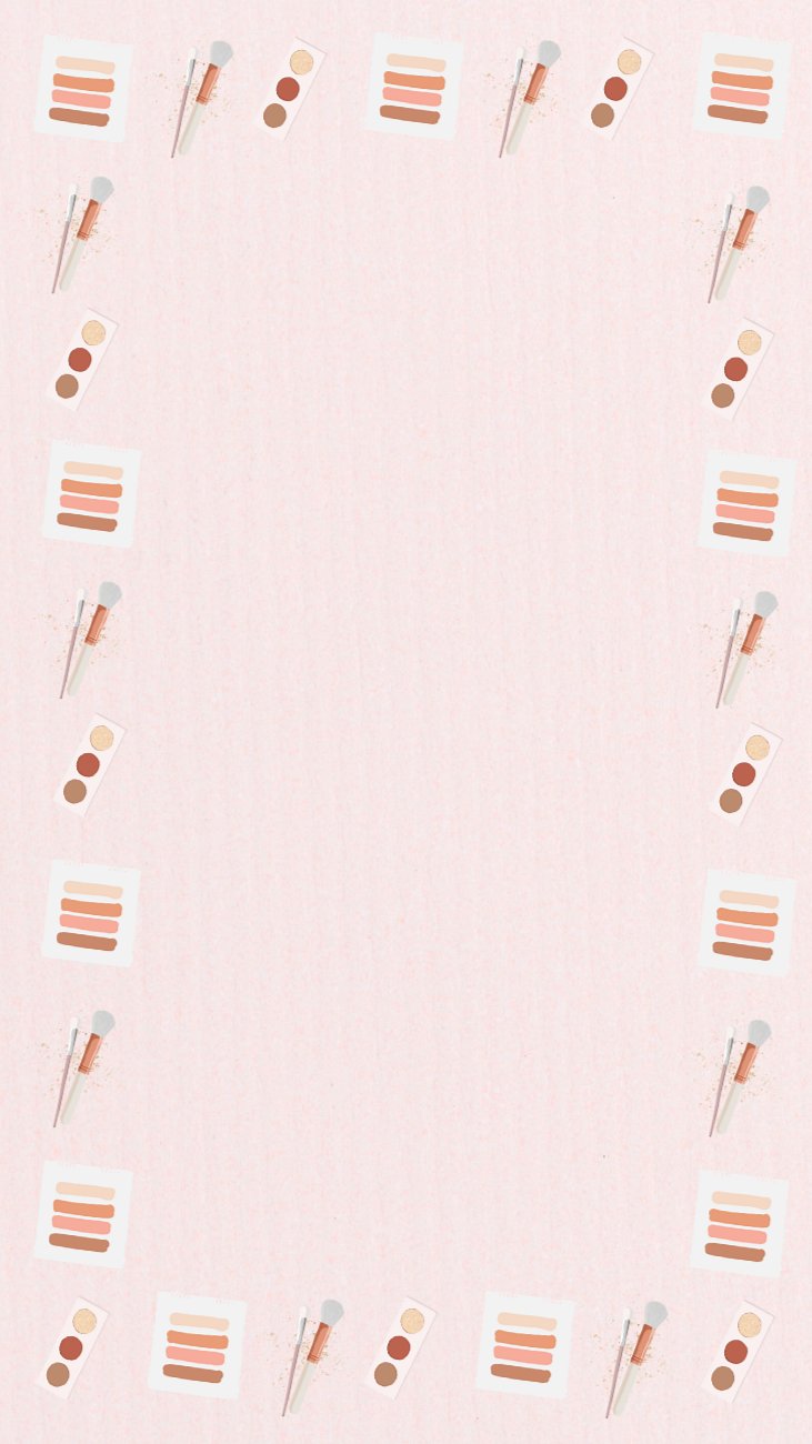 Beauty makeup aesthetic phone wallpaper