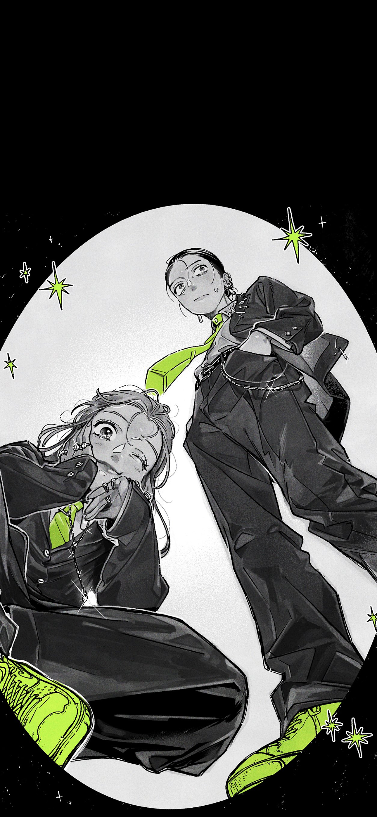 The Guy She Was Interested Manga Wallpaper (1290x2796)