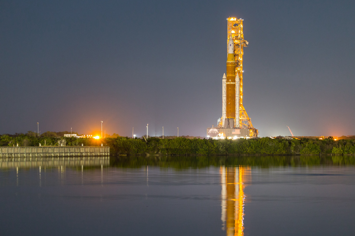 Photos: SLS makes its debut at NASA's Kennedy Space Center