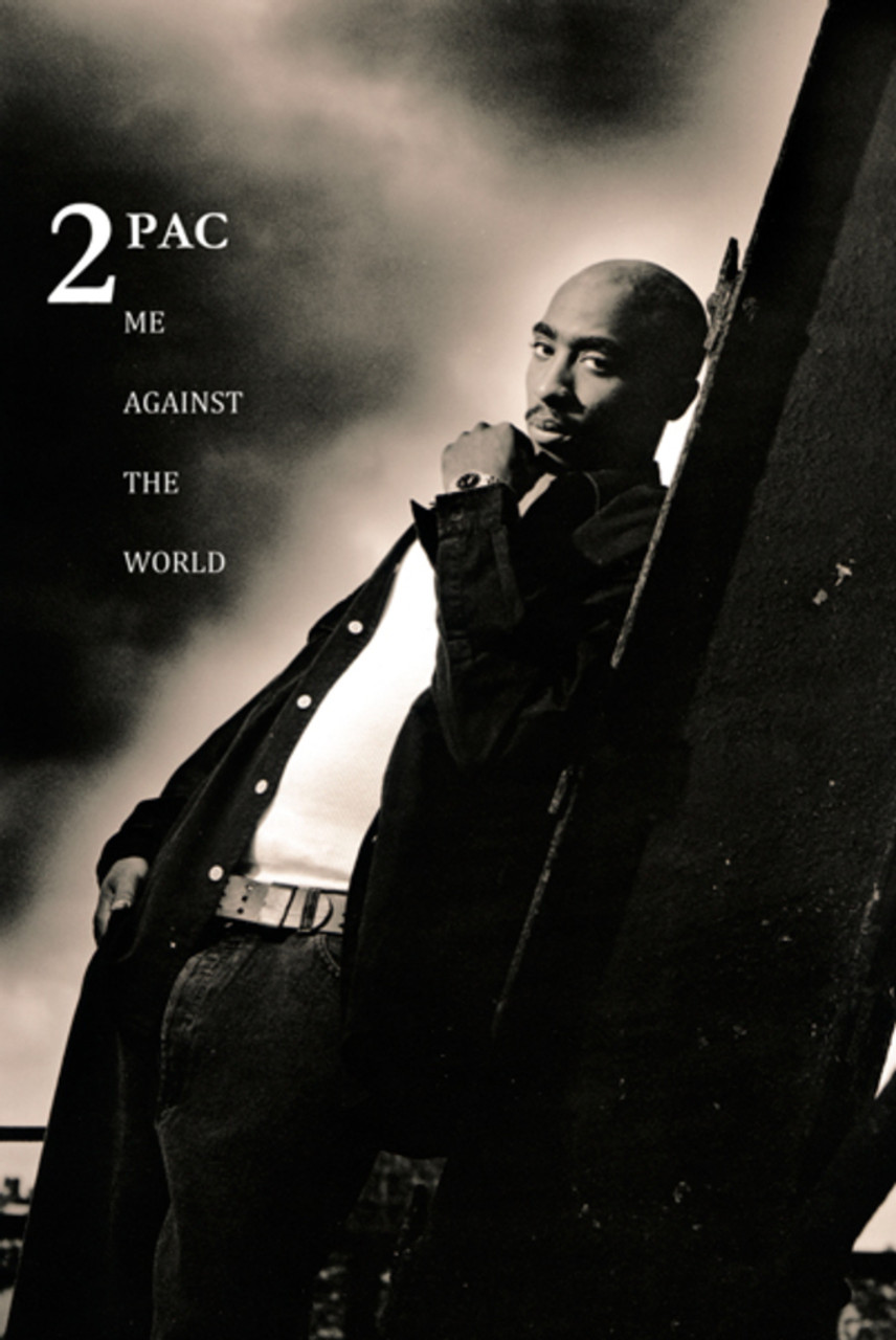 Pac Me Against The World Hip Hop Rap Rapper Music Cool Wall Decor Art Print Poster 24x36