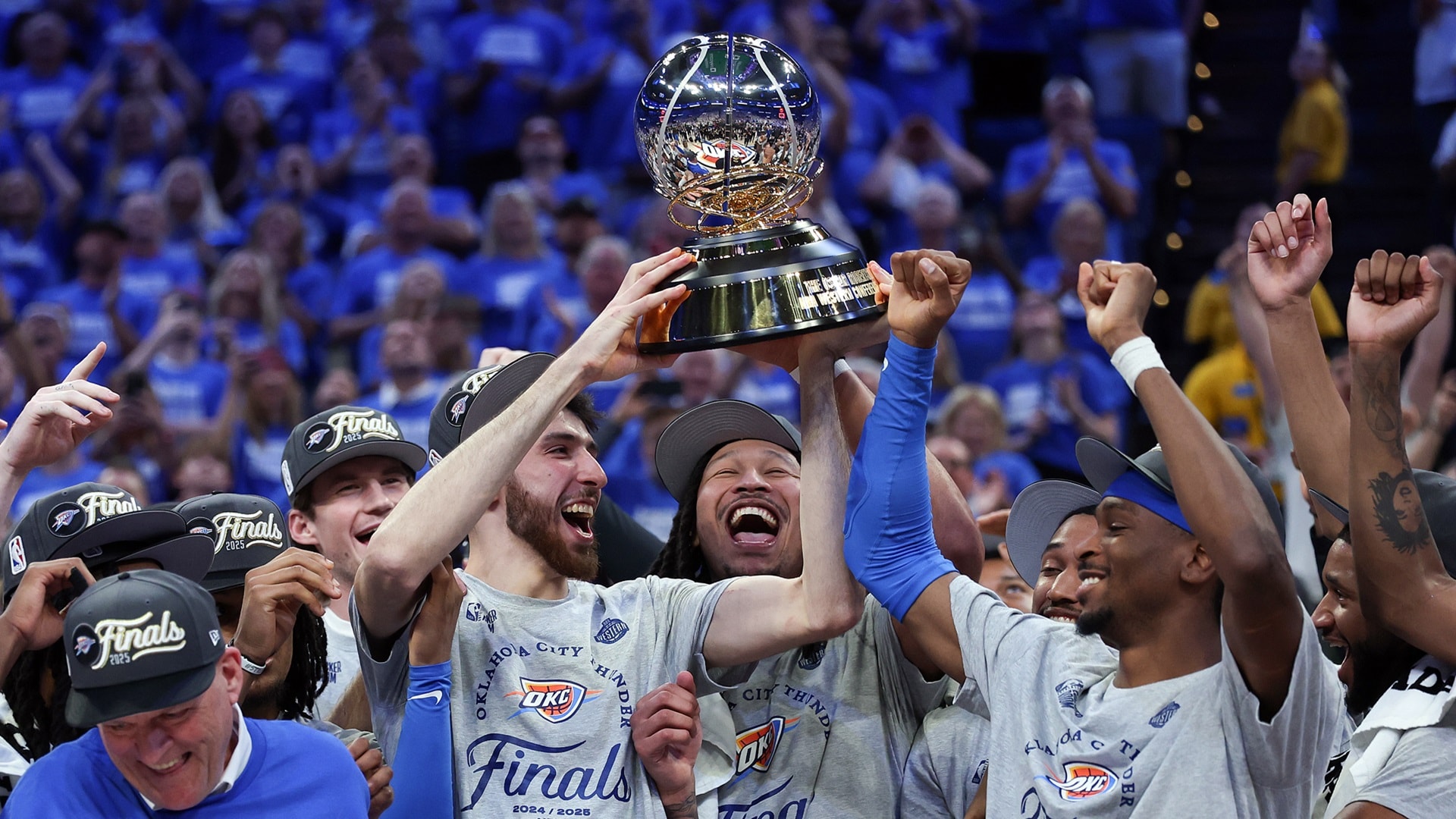 key stats from Oklahoma City's run to 2025 NBA Finals