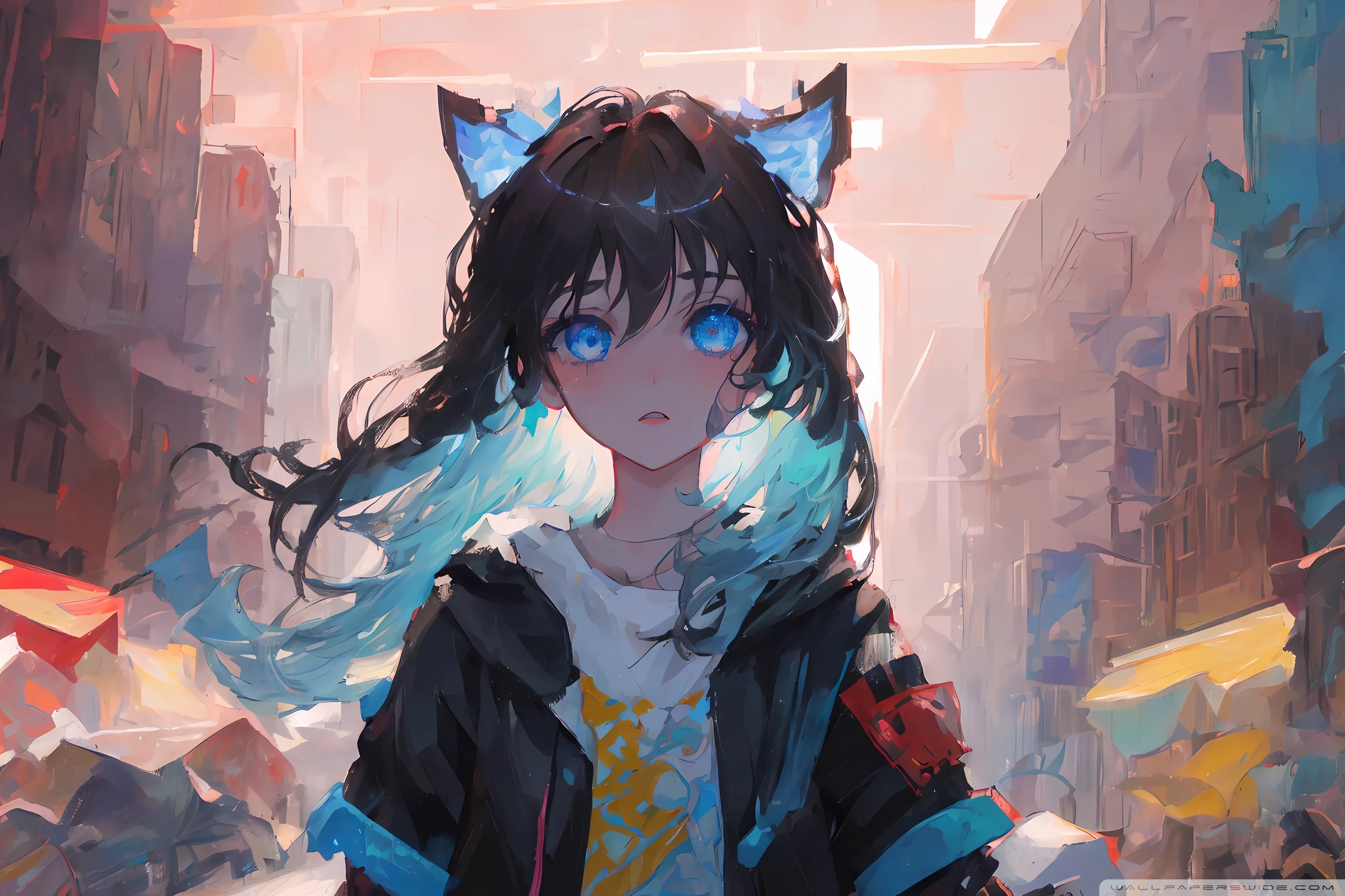 Anime Girl 4K UHD Wallpaper for UltraHD Desktop and TV, Widescreen and UltraWide Display, Smartphone and Tablet Devices