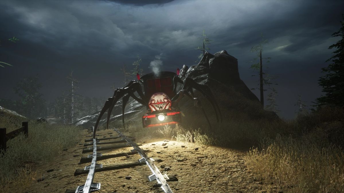 Here's A Game About A Gruesome Spider Legged Train Named Charles