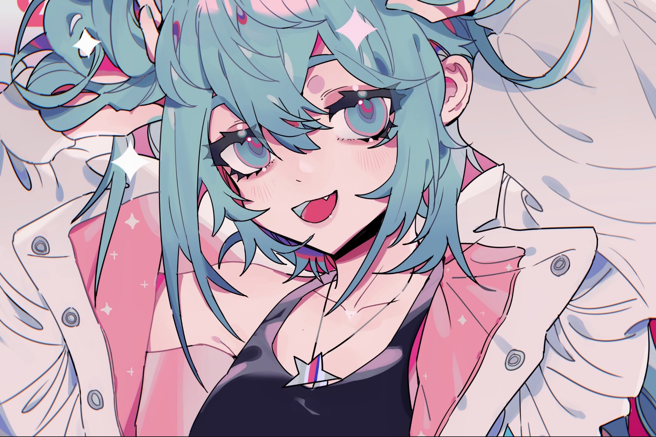 Hatsune Miku By 桃乌 [2160 x 1440]