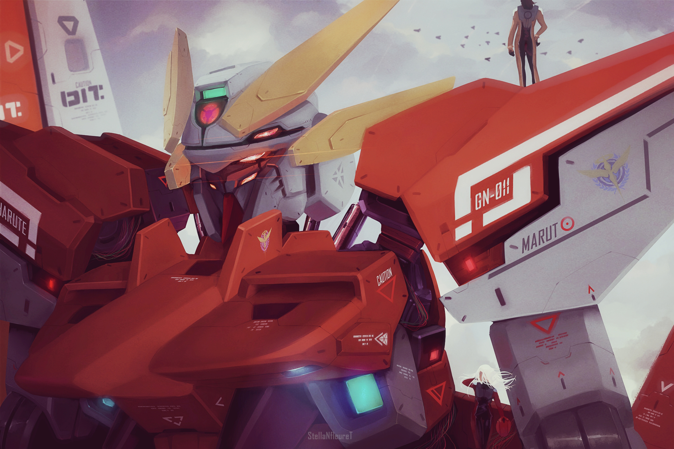 Download Anime Mobile Suit Gundam 00 HD Wallpaper