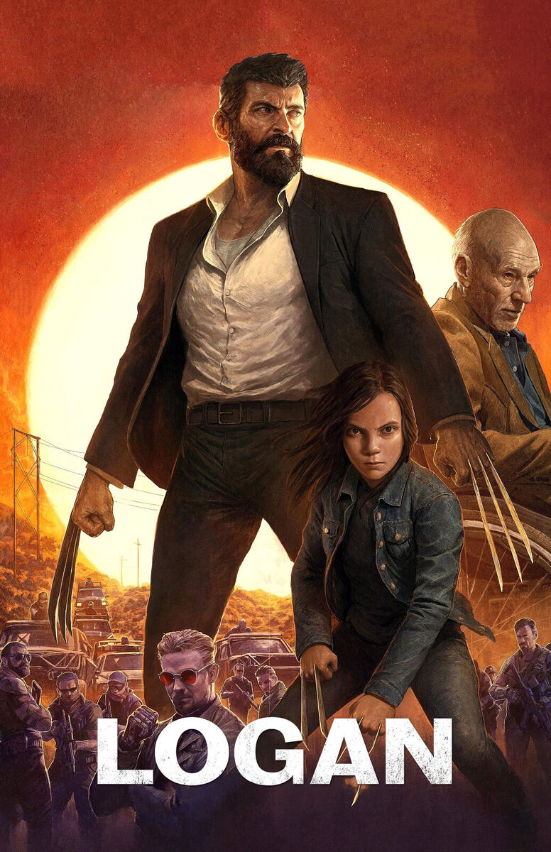 AA2729 Logan Film By James Mangold 2017 Movie Poster 11x17