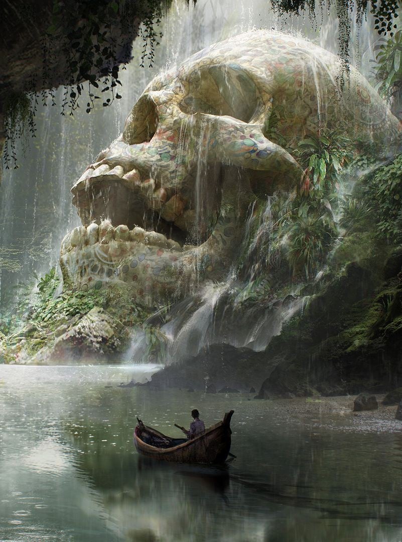 Skull Cave by Quentin Mabille, Digital, 2017