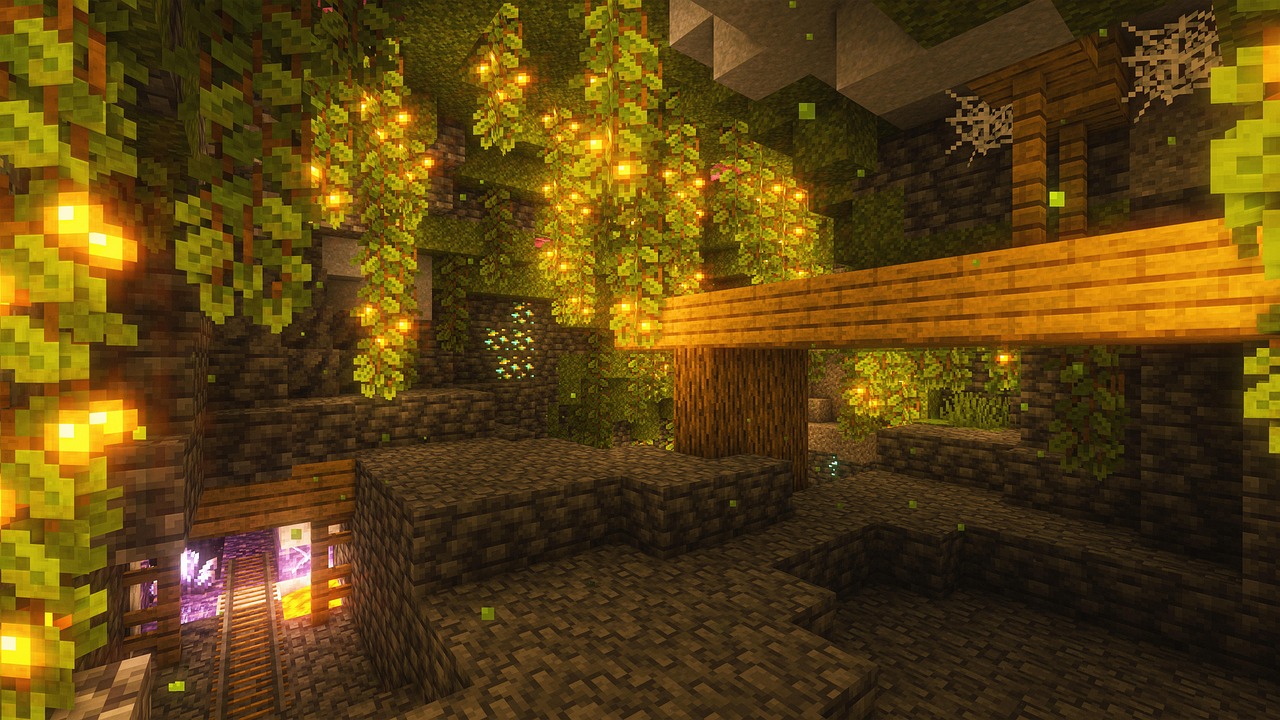Minecraft Mien La Grotte Grottes gratuite sur Pixabay