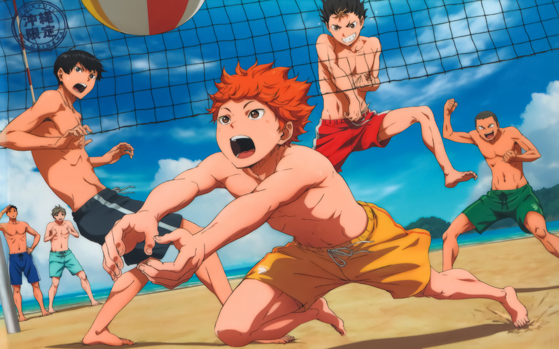 Haikyū!! Beach Volleyball HD Wallpaper Adventure