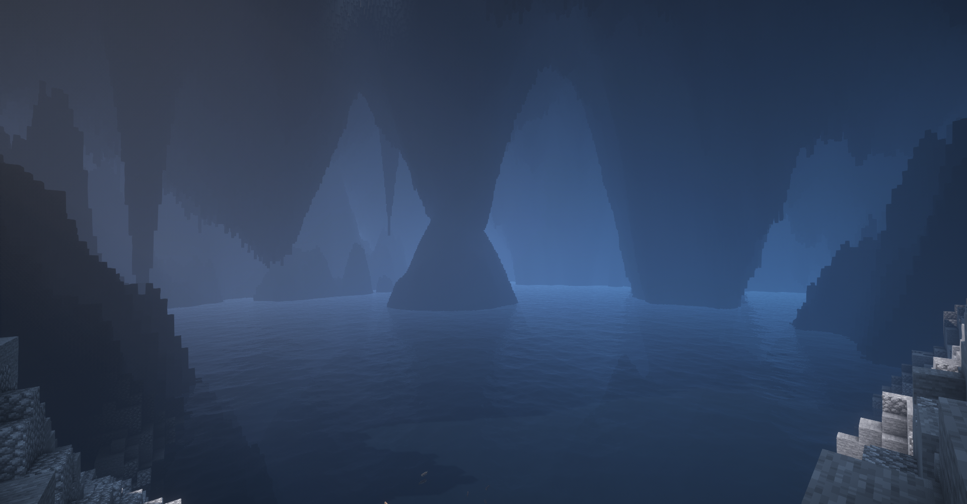 Un fond d'écran de grotte personnalisé (vous pouvez l'utiliser si vous le souhaitez)