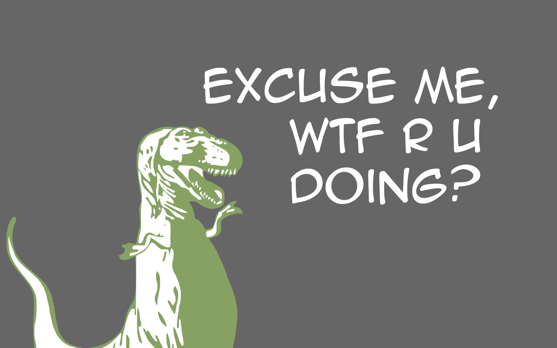 Download Funny Dinosaur HD Wallpaper