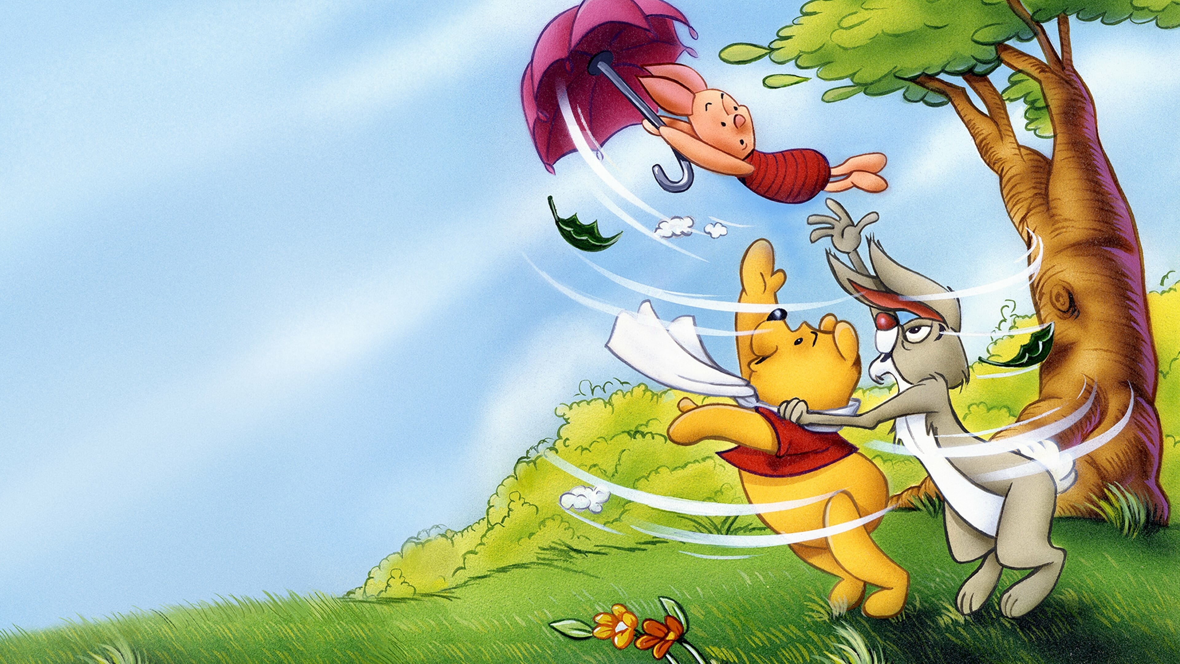 The Many Adventures of Winnie the Pooh Wallpaper