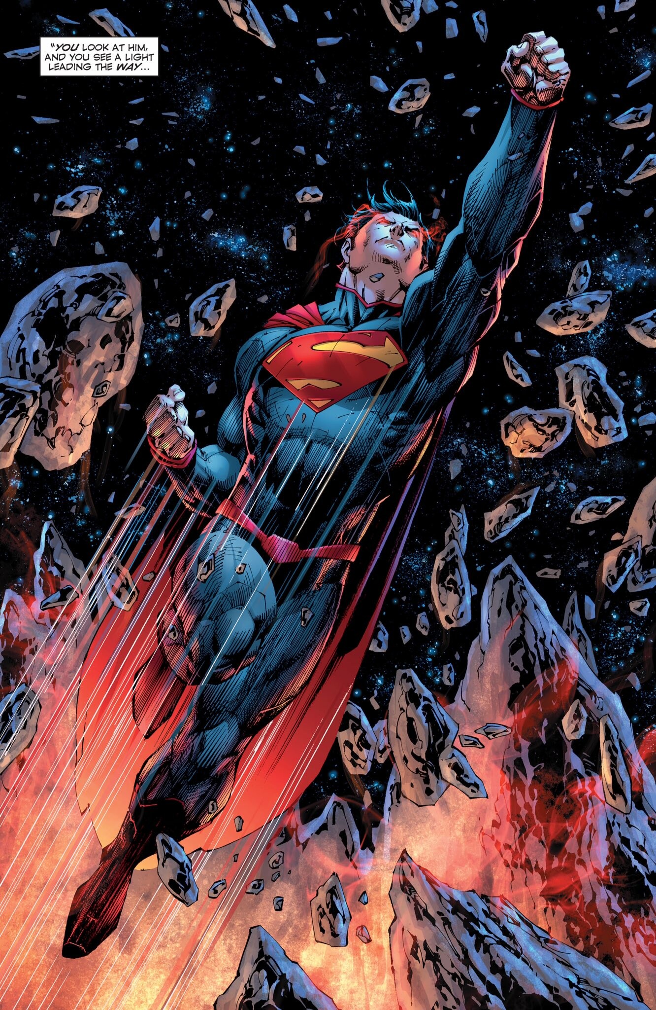 Superman by Jim Lee Wallpaper
