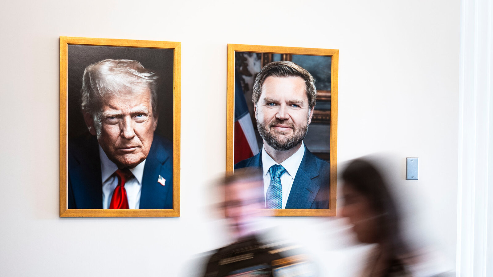 President Trump's New Portrait: This Time He's in Full Frame