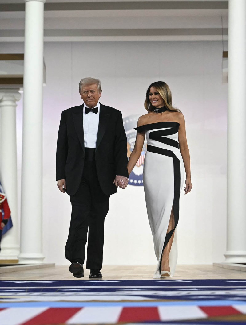 Trump Inaugural Ball 2025 Photo: Melania Trump, Usha Vance & More