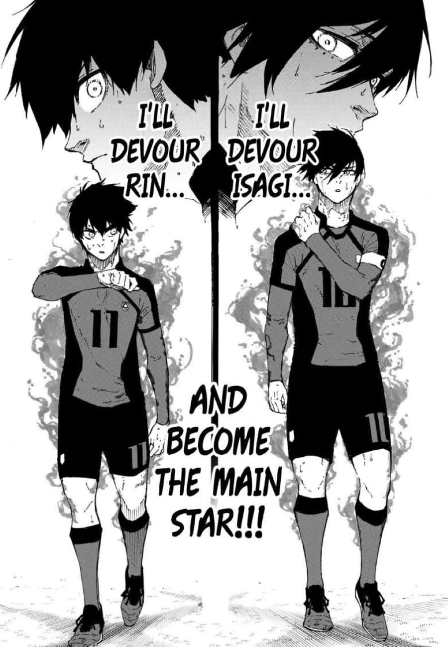 Blue Lock Manga Wallpaper