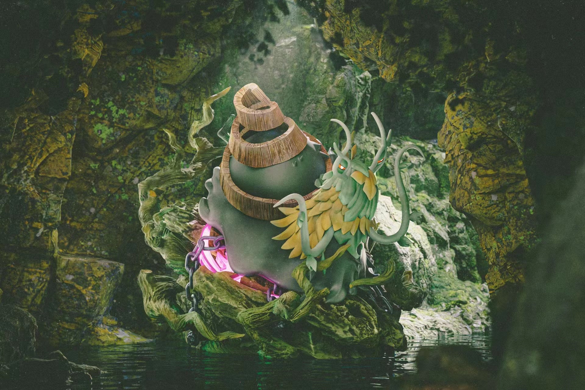 [PREORDER 1 20 Scale World Figure [PALLET TOWN Chien & Chien Pao & Ting Lu & Chi Yu