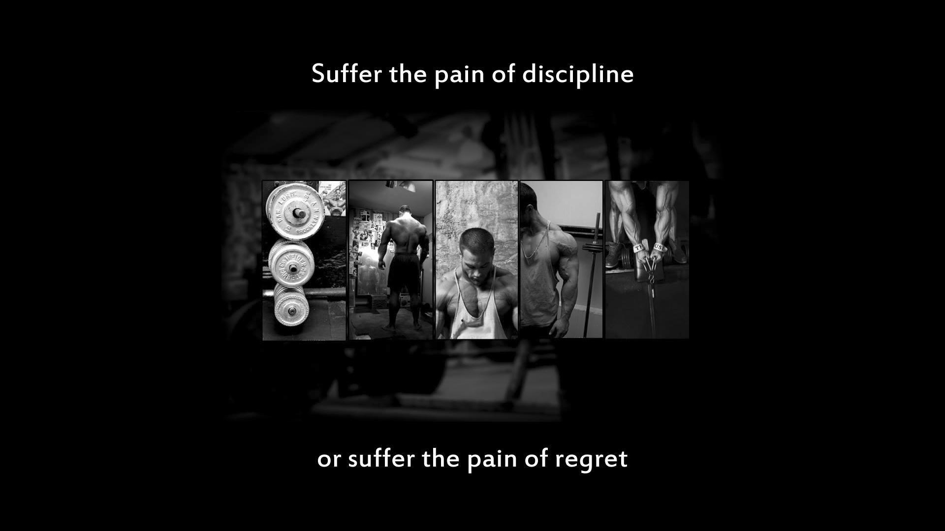 Wallpaper Motivation, bodybuilding, motivation, GYM for mobile and desktop, section спорт, resolution 1920x1080