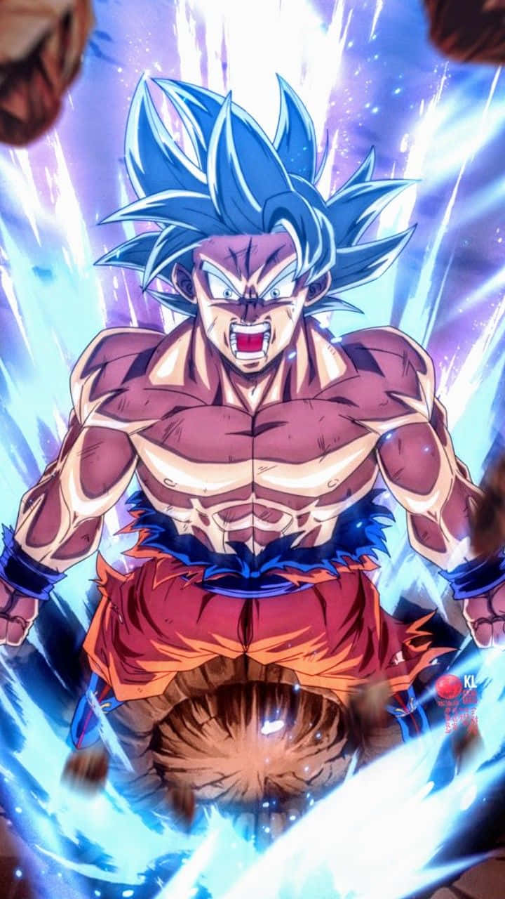 Download Super Saiyan Goku Unleashes His Greatest Power Wallpaper