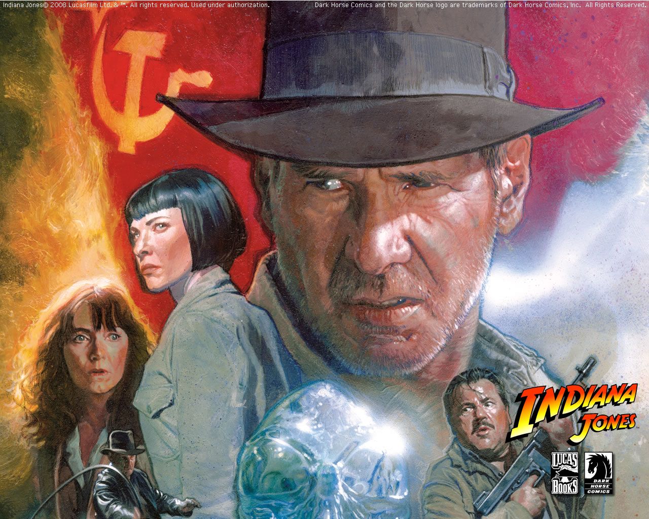 Wallpaper Indiana Jones Indiana Jones and the Kingdom of the Crystal