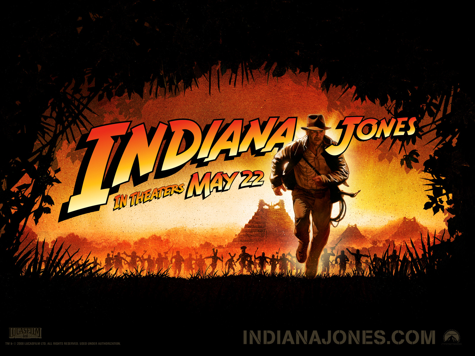 Indiana Jones and the Kingdom of the Crystal Skull Desktop wallpaper 1600x1200