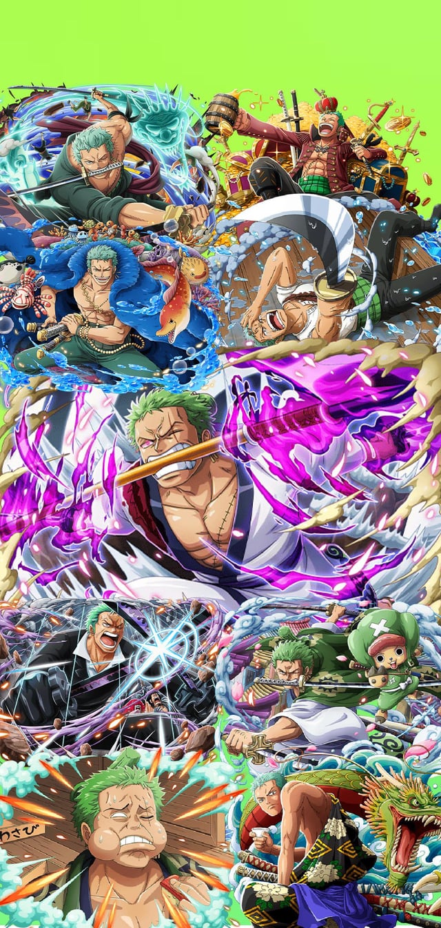 Wanted to make a wallpaper for my favourite character using optc units and did one for my friend