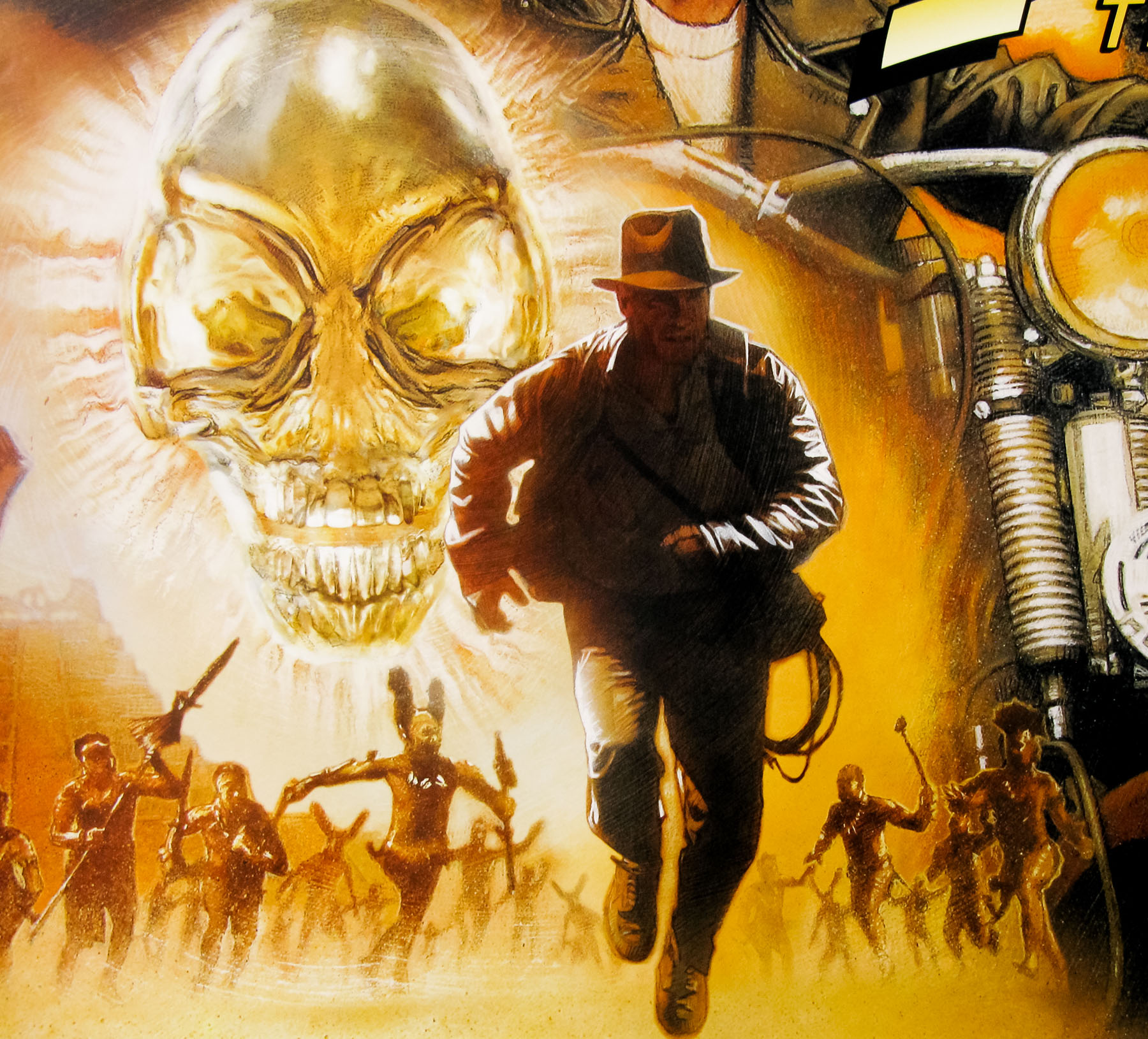 Indiana Jones and the Kingdom of the Crystal Skull / quad / advance / UK