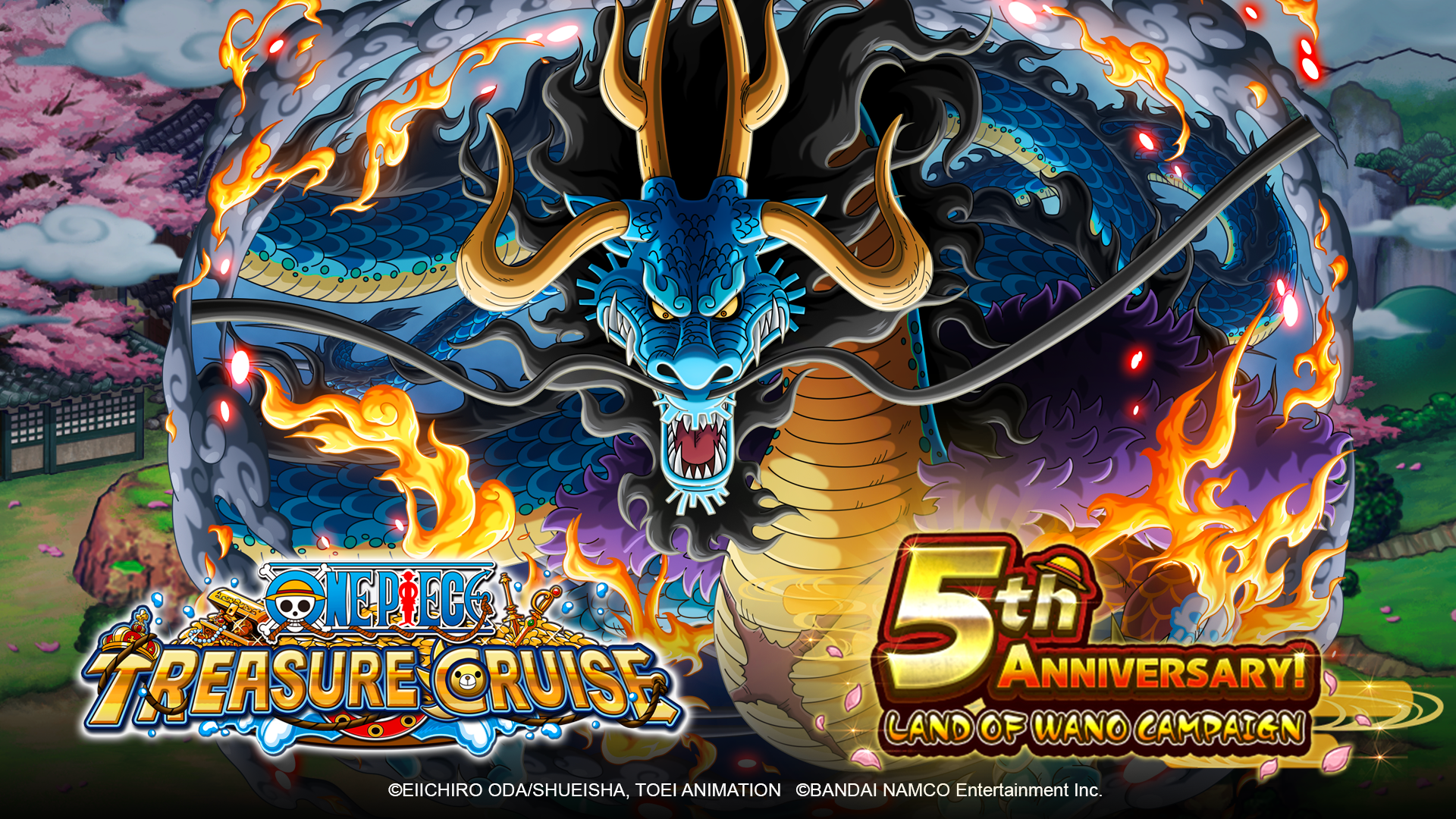 One Piece Treasure Cruise Journeys to Land of Wano For 5th Anniversary