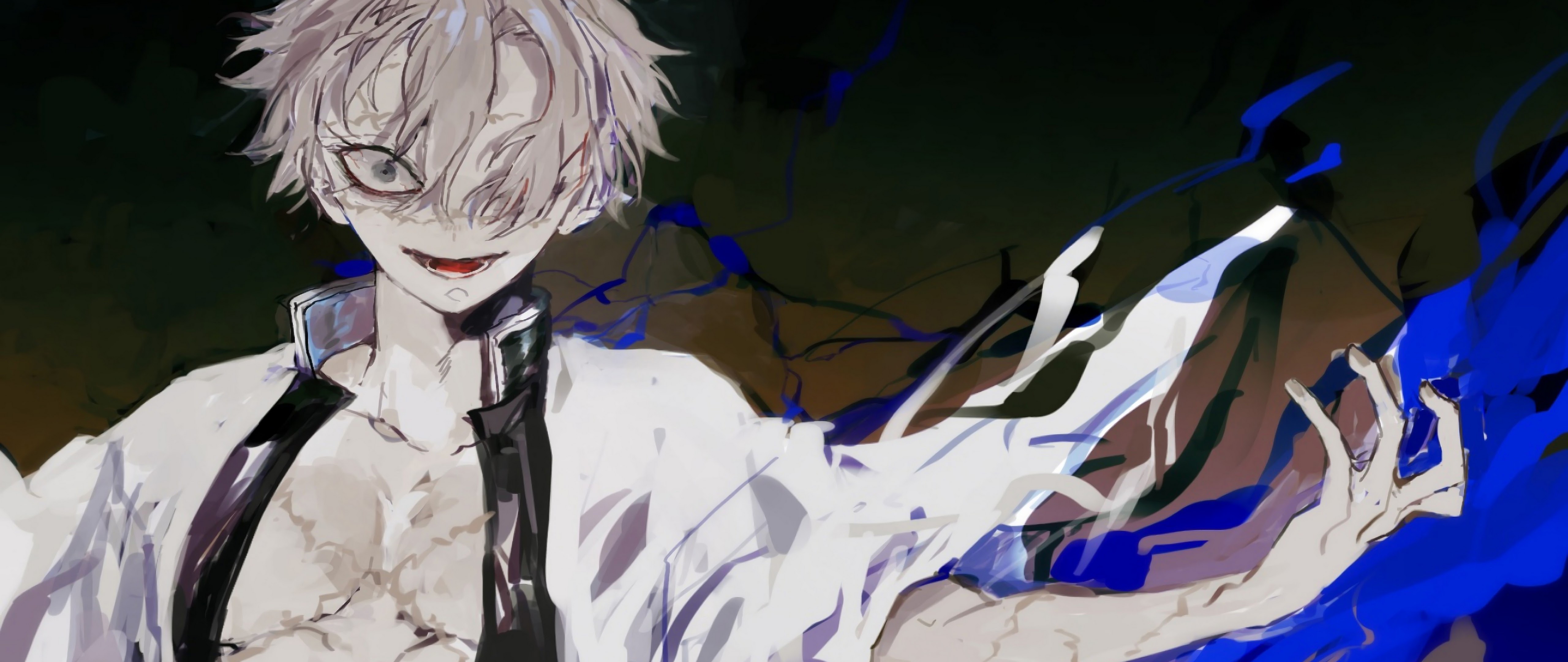 Sanemi Shinazugawa Kimetsu no Yaiba 4K Wallpaper